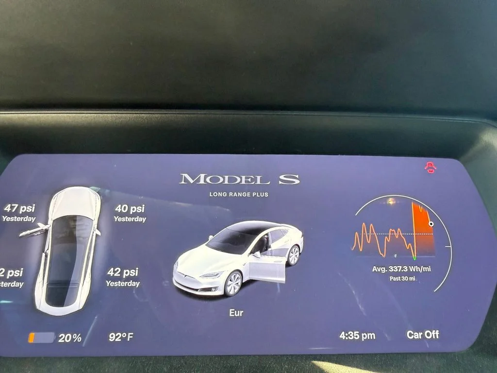 Used 2020 Pearl White Multi-Coat Tesla Long Range Plus image 13