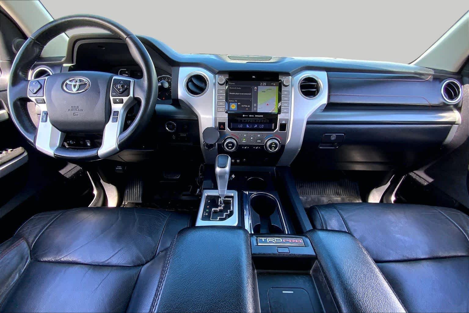 Used 2020 Midnight Black Metallic Toyota TRD Pro image 15