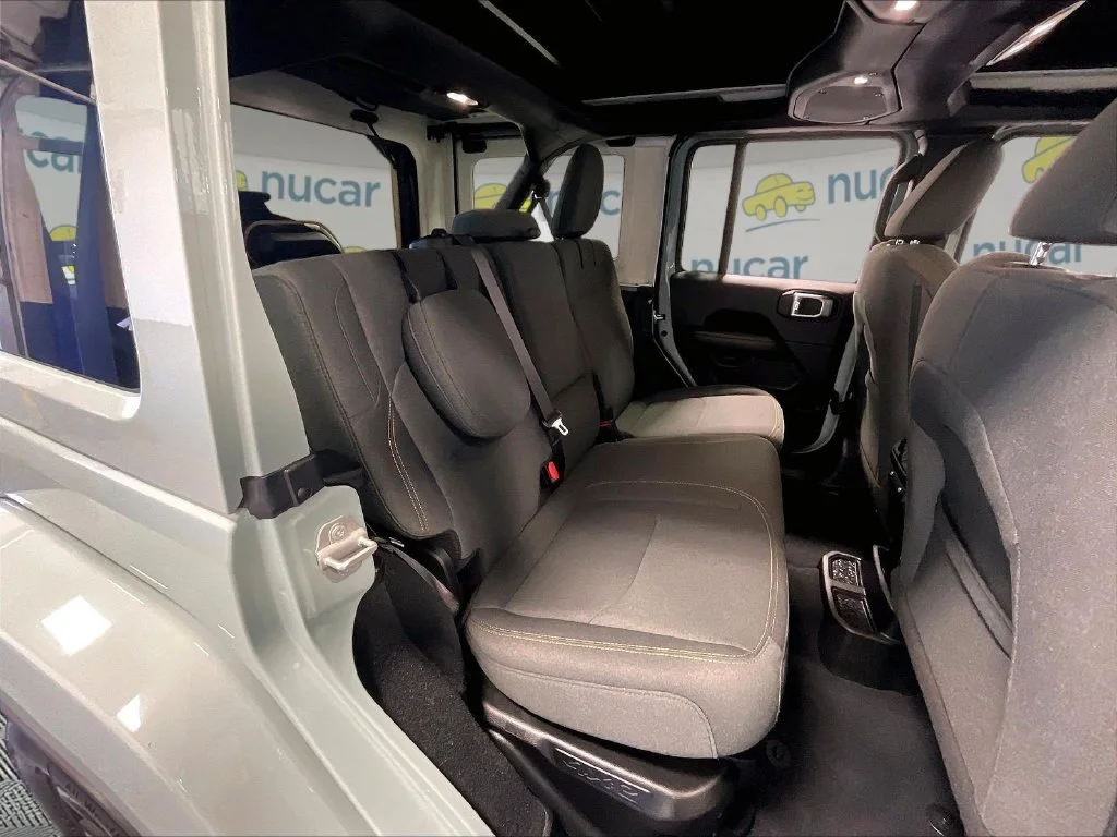 Used 2024 Gray Jeep Sahara 4xe image 16