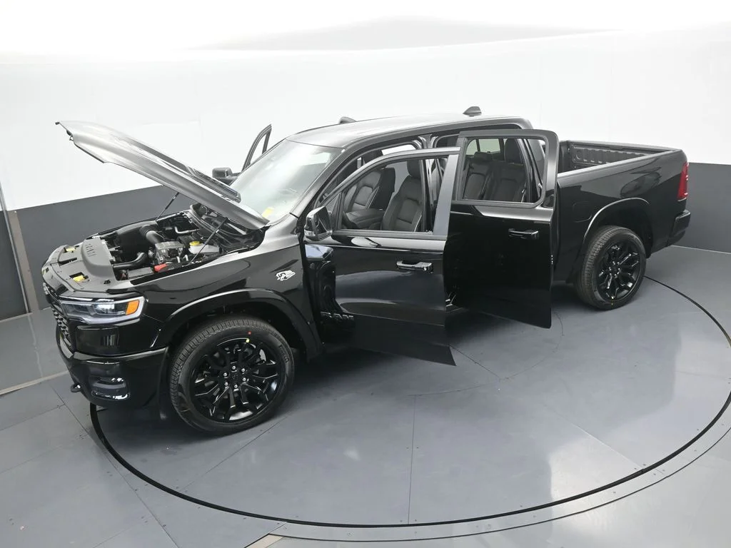 New 2026 Diamond Black Crystal Pearlcoat RAM Limited image 63