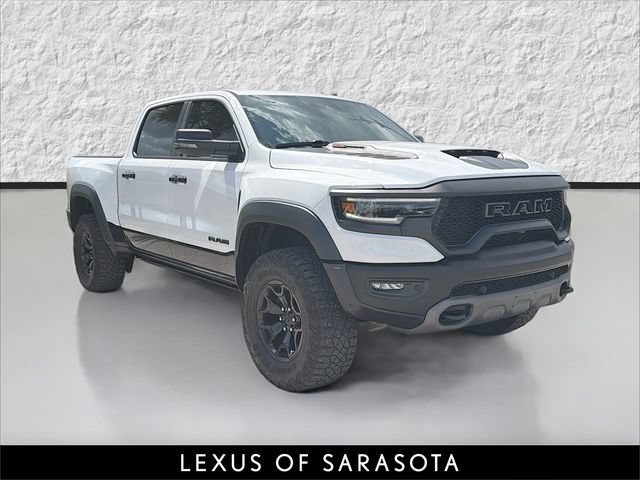 Used 2024 Bright White Clearcoat Ram TRX image 1