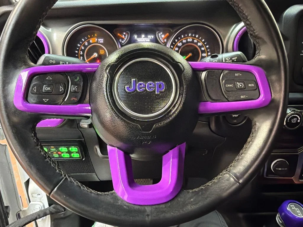 Used 2021 Bright White Clearcoat Jeep Sport S image 16