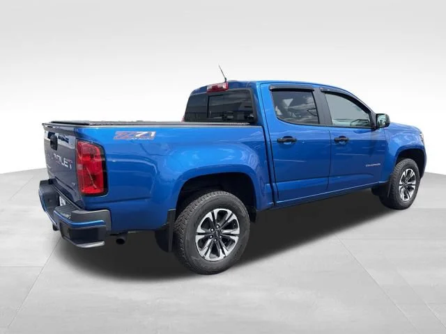 Used 2022 Bright Blue Metallic Chevrolet Z71 image 6