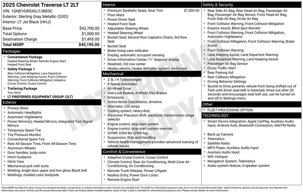 Used 2025 Gray Chevrolet LT image 30