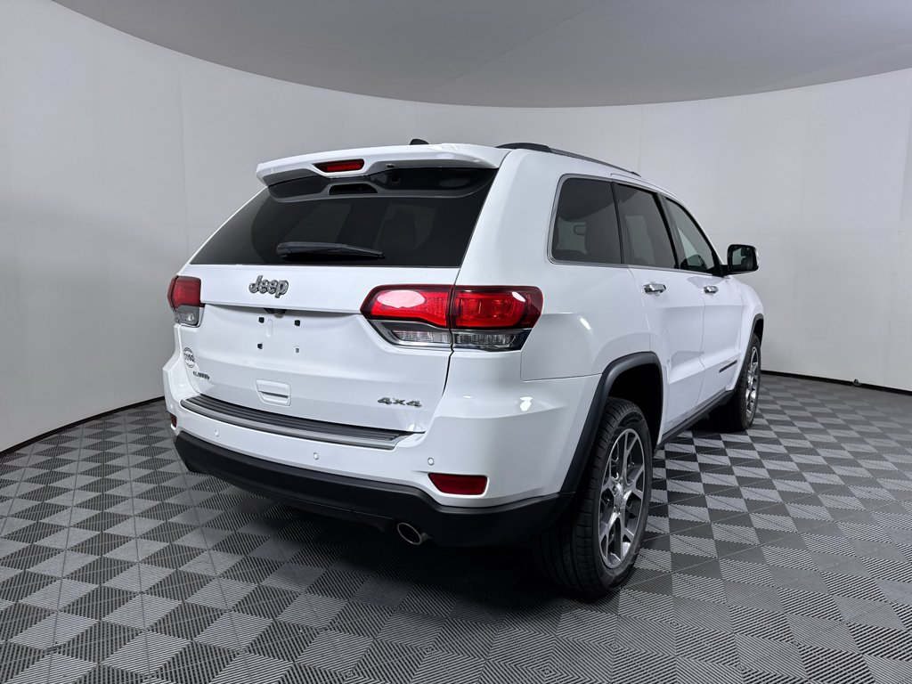 Used 2021 Bright White Clearcoat Jeep Limited image 21