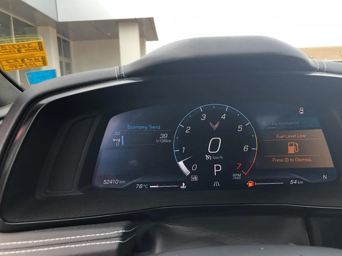 Used 2020 Red Chevrolet 2dr Stingray Cpe w/1LT image 14