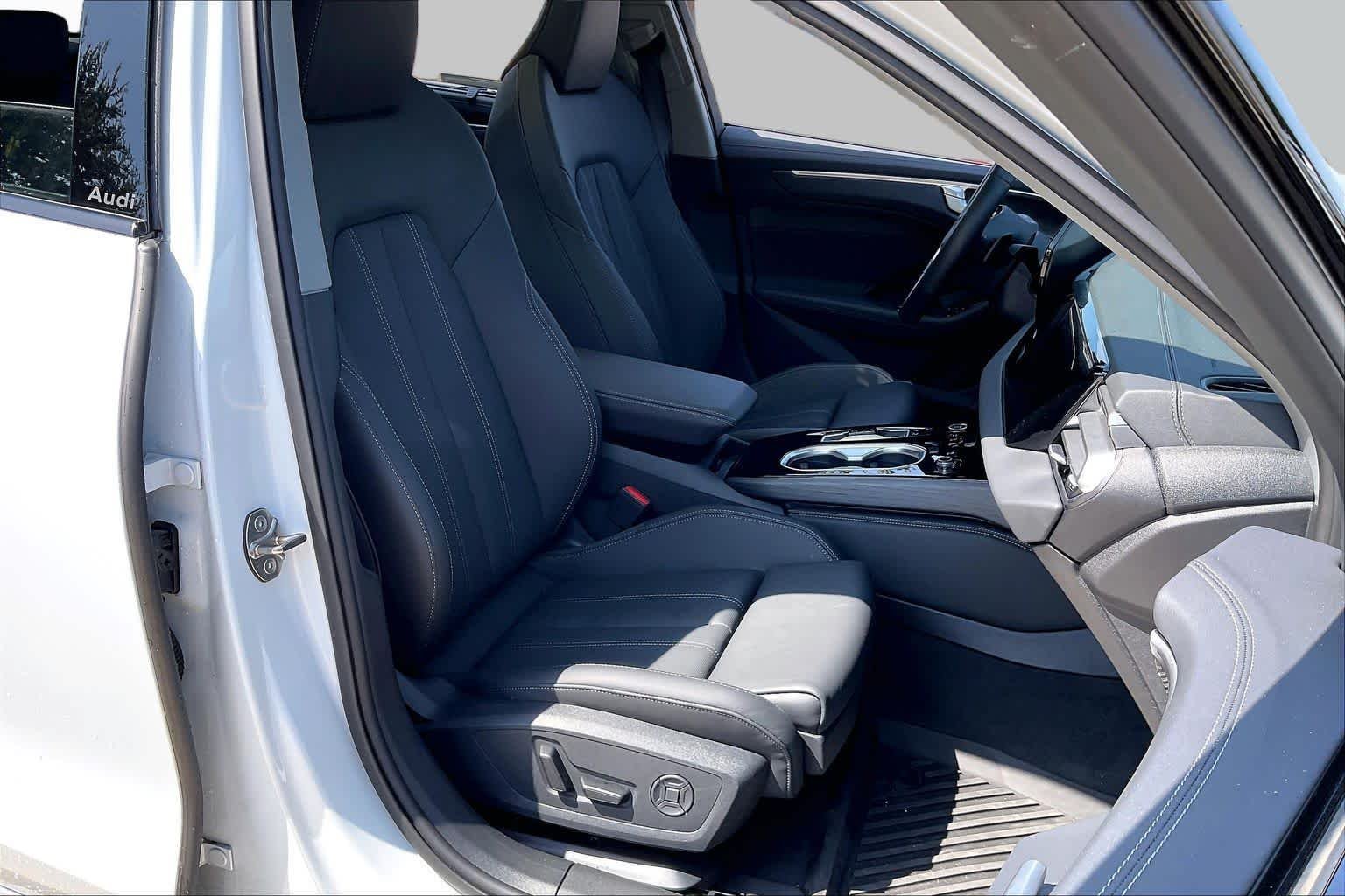 Used 2026 Glacier White Metallic Audi Premium Plus image 9