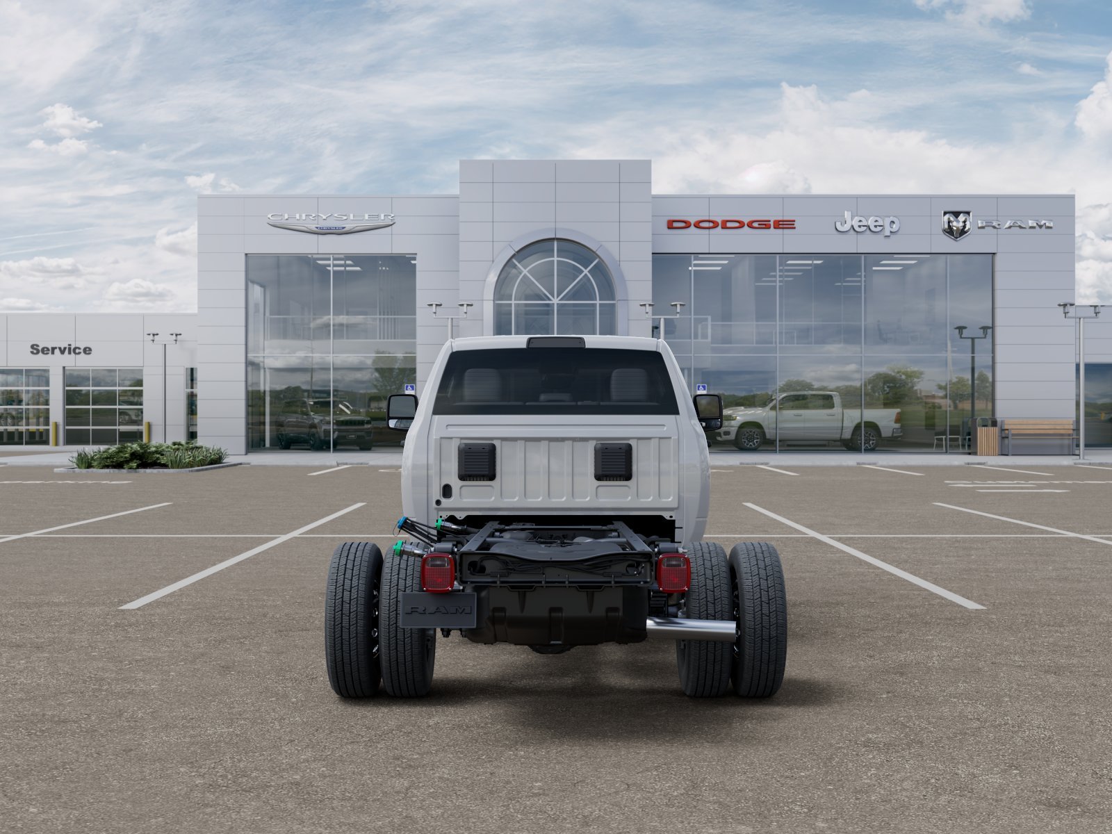New 2026 Bright White Clear-Coat Exterior Paint RAM Tradesman image 35