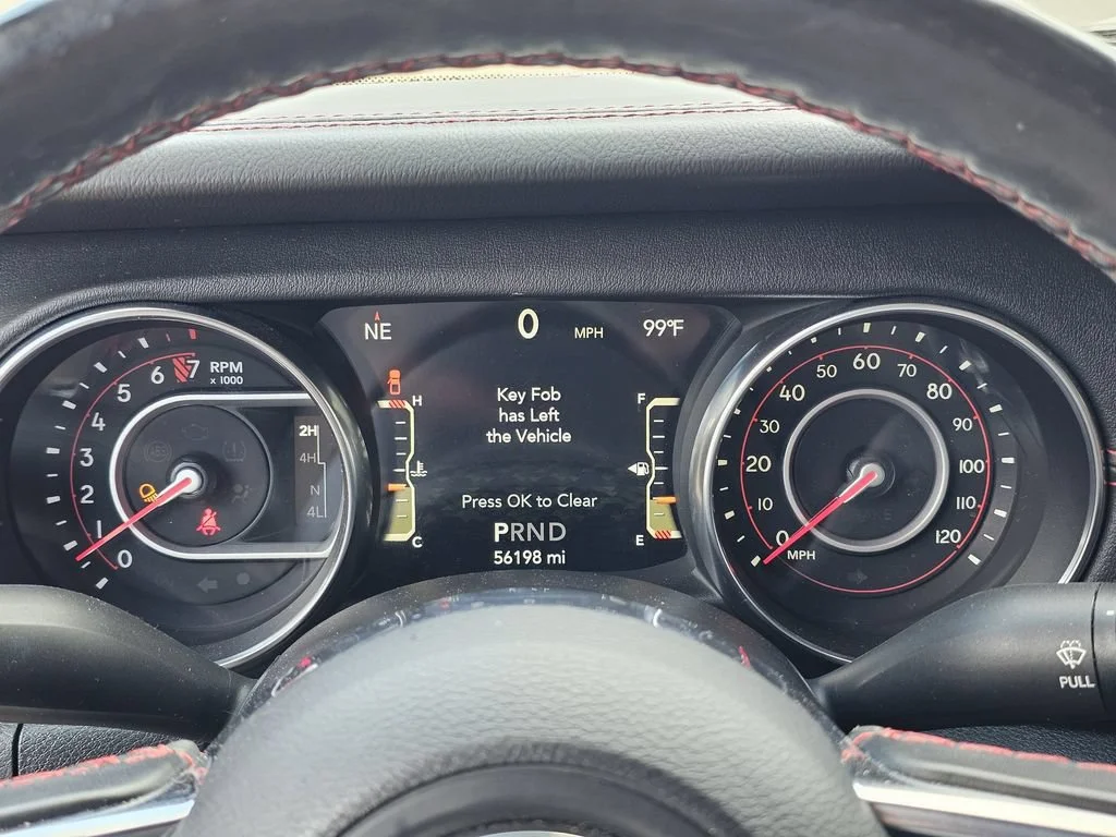 Used 2020 Granite Crystal Jeep Rubicon image 25