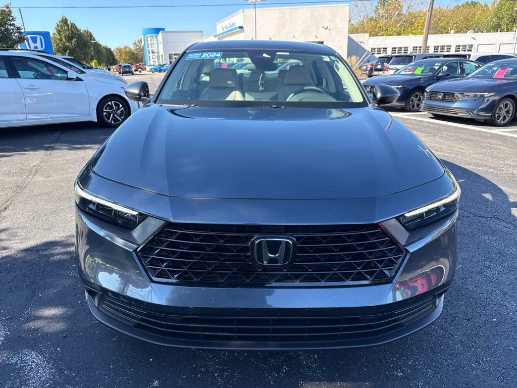 Certified Used 2024 Meteorite Gray Metallic Honda LX image 9