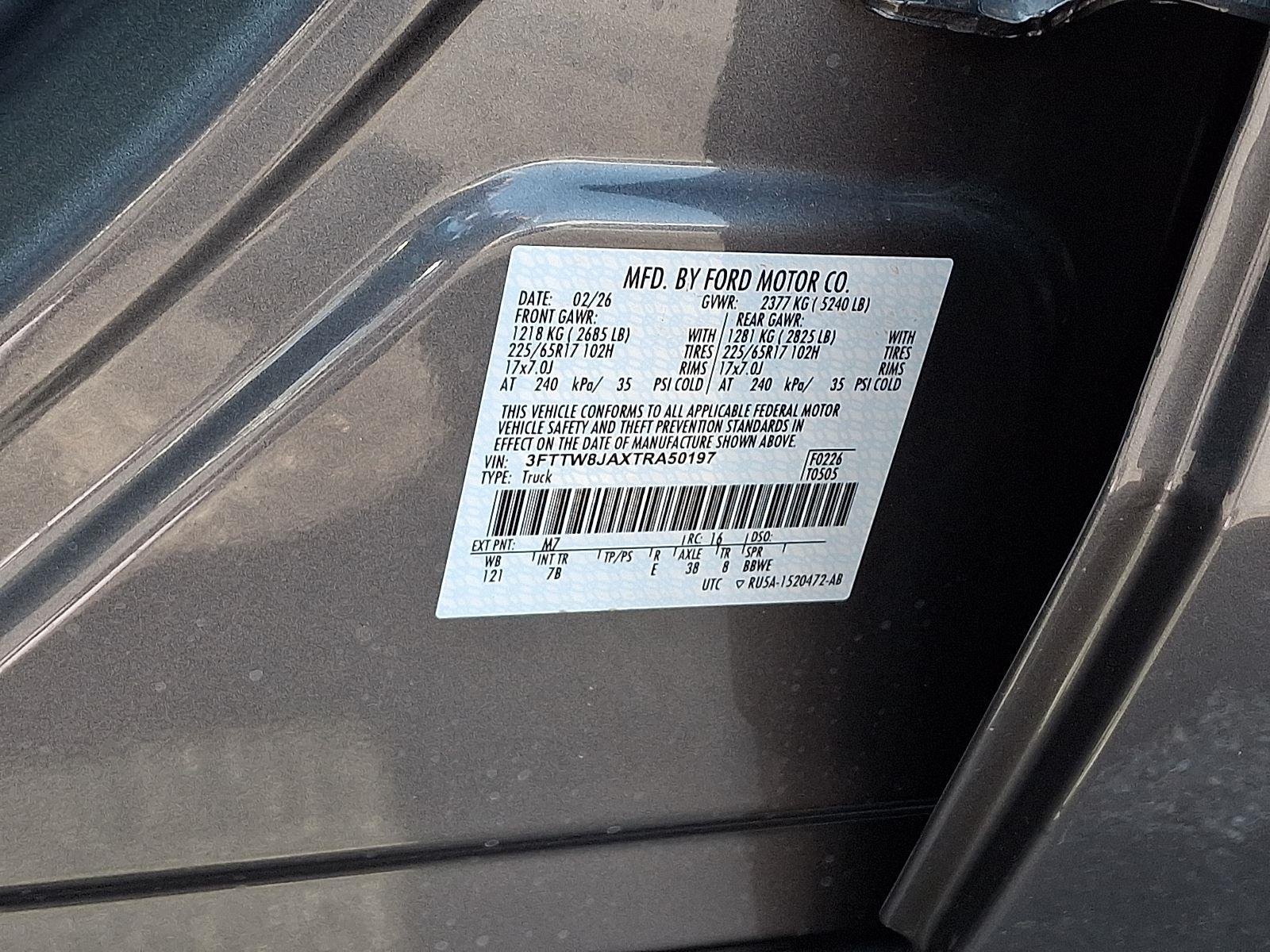 New 2026 Carbonized Gray Metallic Ford XLT image 18