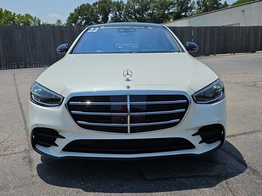 Certified Used 2022 White Mercedes-Benz S 580 image 8