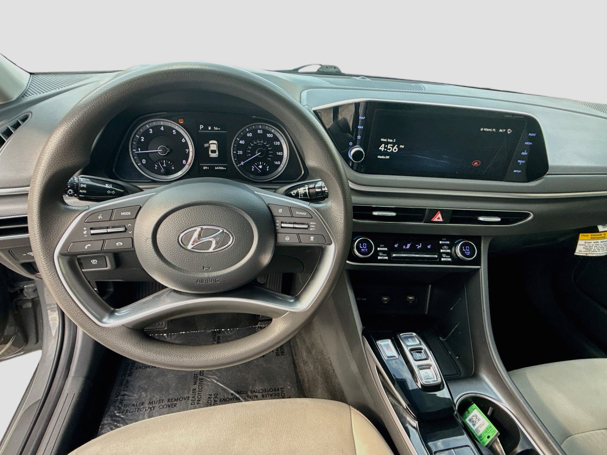 Used 2023 Hampton Gray Hyundai SEL image 8