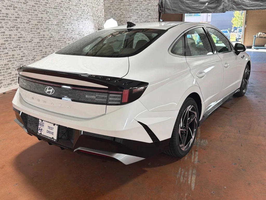 New 2027 Serenity White Hyundai SEL Sport image 7