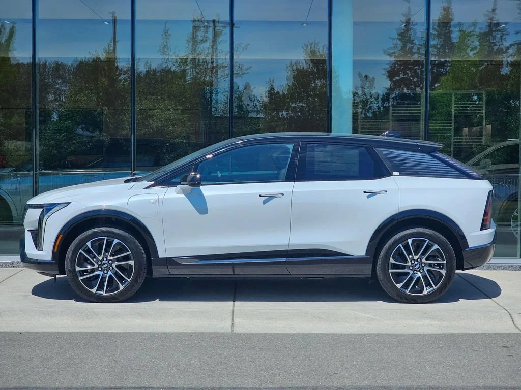 New 2026 Vibrant White Tricoat Cadillac Sport image 2