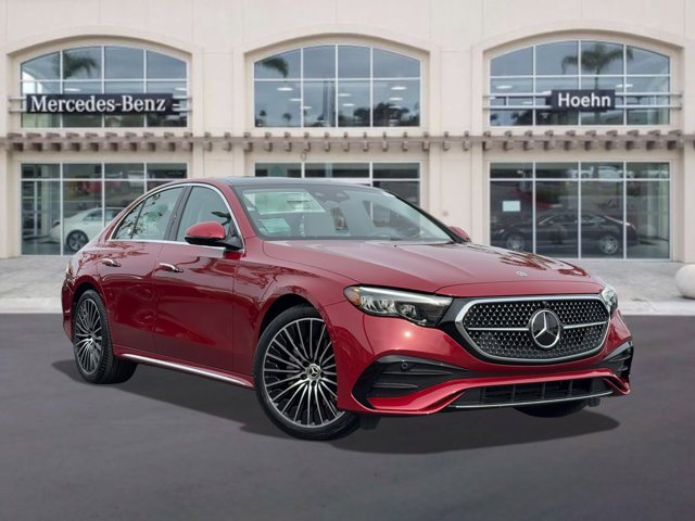 New 2026 MANUFAKTUR Patagonia Red Metallic Mercedes-Benz E 350 image 1