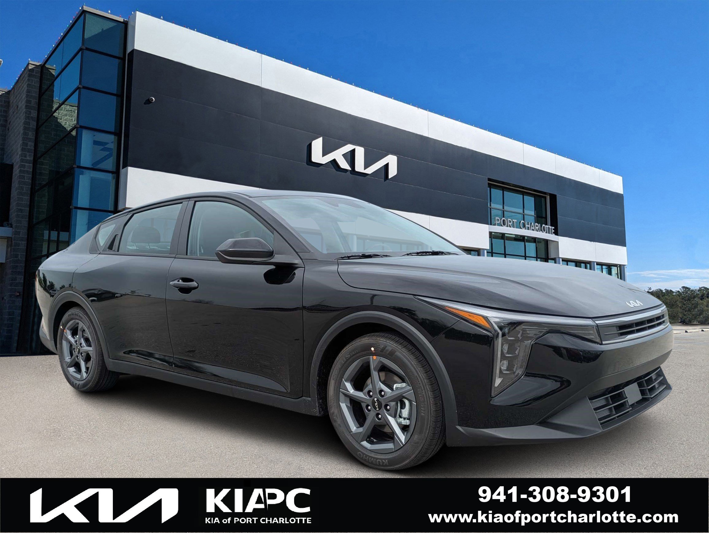 New 2026 Aurora Black Pearl Kia LXS image 1