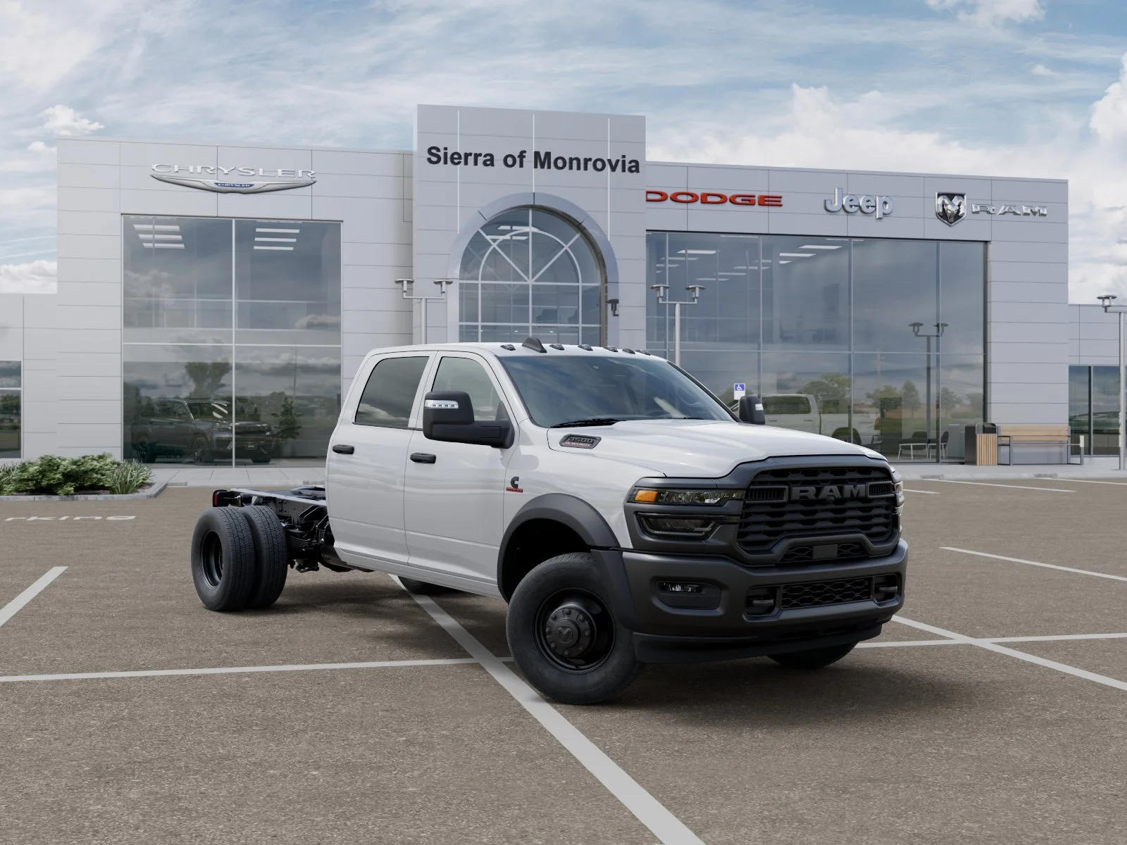 New 2026 Bright White Clear-Coat Exterior Paint RAM Tradesman image 37