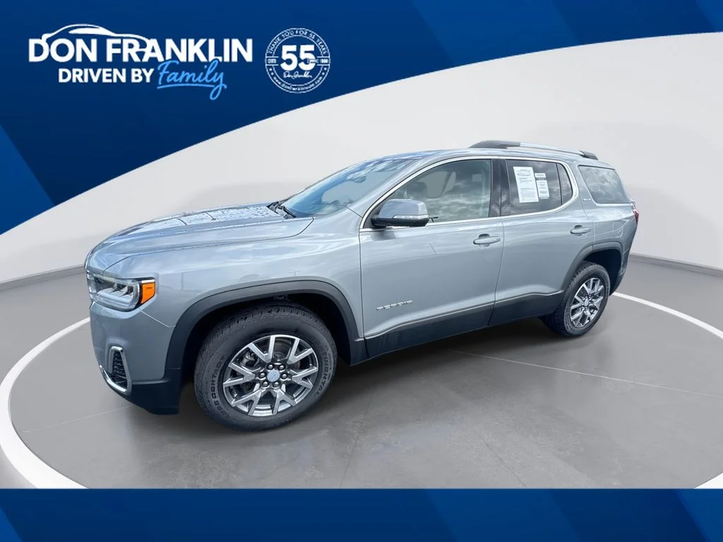 Certified Used 2023 Silver GMC SLT image 1