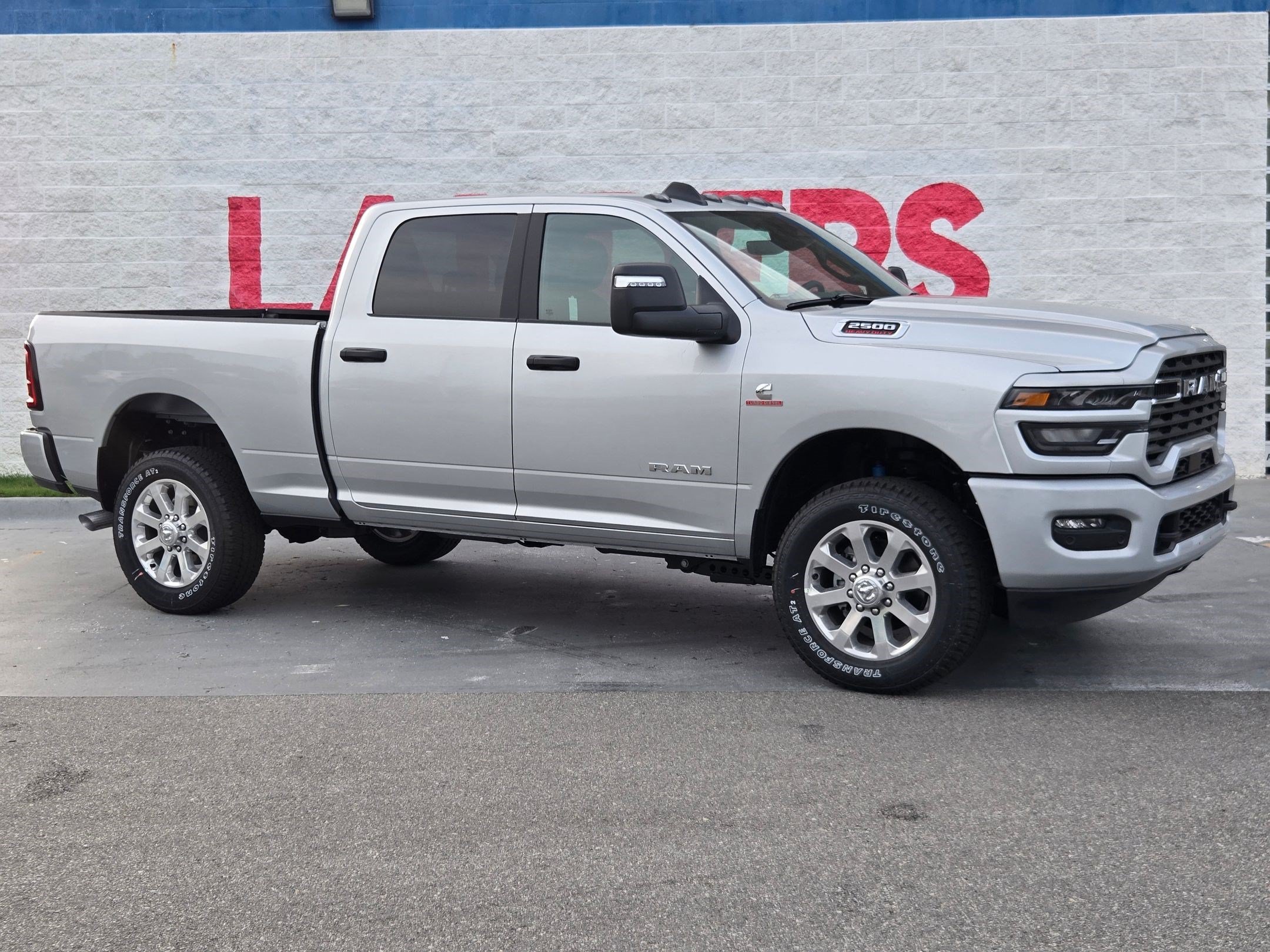 New 2026 Silver-Zynith Exterior Paint RAM Big Horn image 1