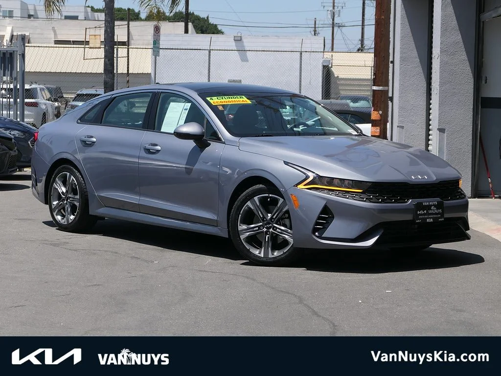Used 2023 Silver Kia EX image 1