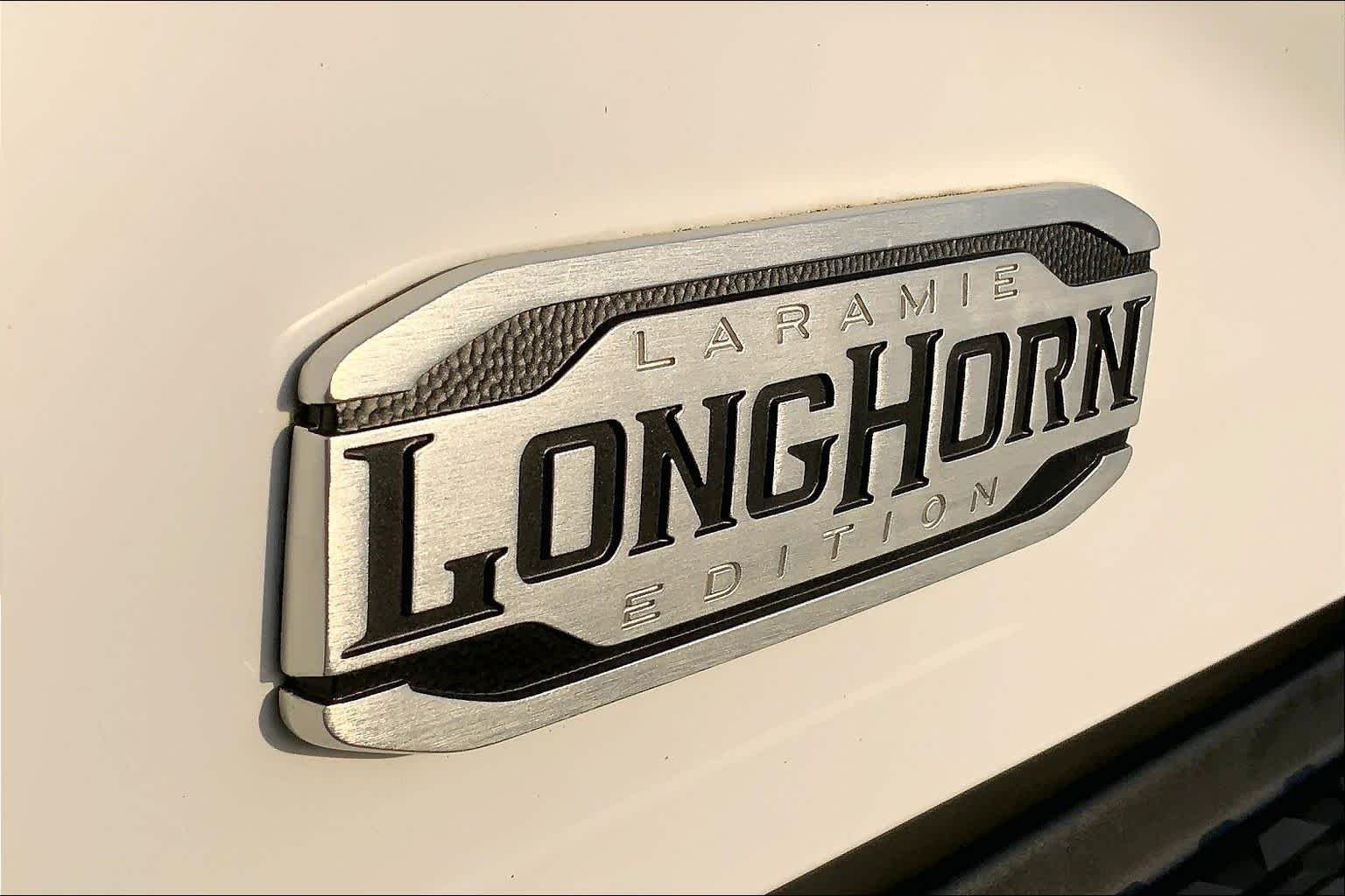 Used 2020 Bright White Clearcoat Ram Longhorn image 10