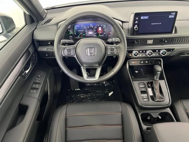 New 2026 Platinum White Pearl Honda 2WD Sport-L Hybrid image 30