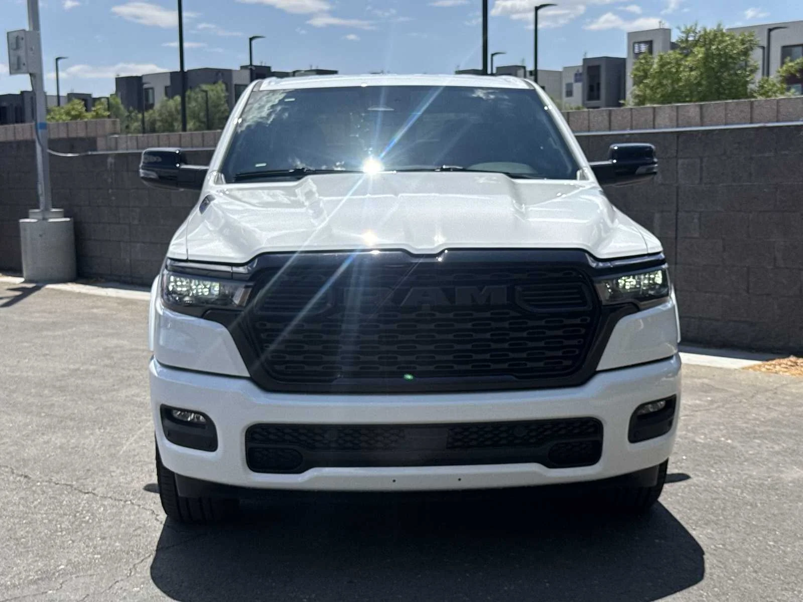 New 2026 Bright White Clearcoat RAM Big Horn image 3