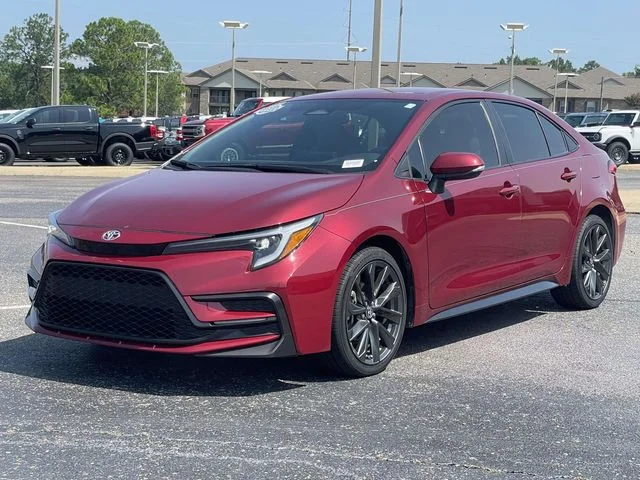 Used 2024 Red Toyota SE image 5