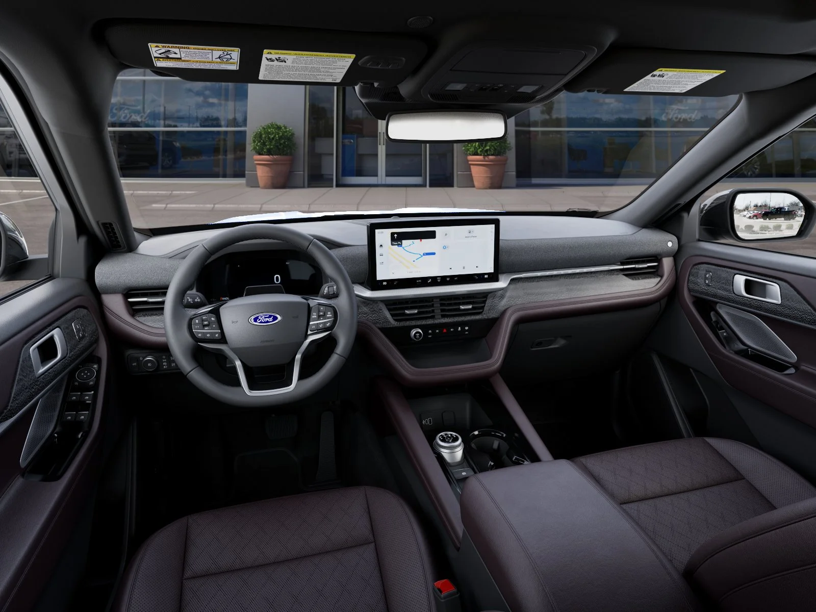 New 2027 Star White Metallic Tri-Coat Ford Platinum™ image 9