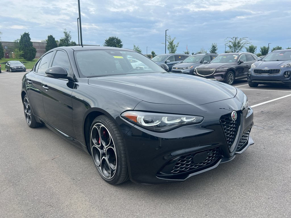 Used 2024 Vulcano Black Metallic Alfa Romeo Veloce image 1