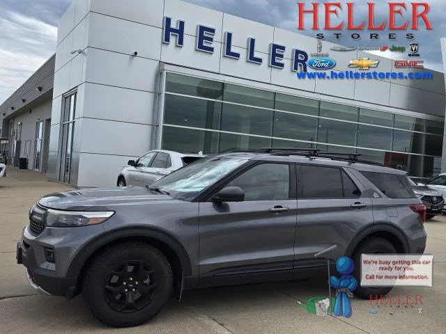 Used 2022 Carbonized Gray Metallic Ford Timberline image 1