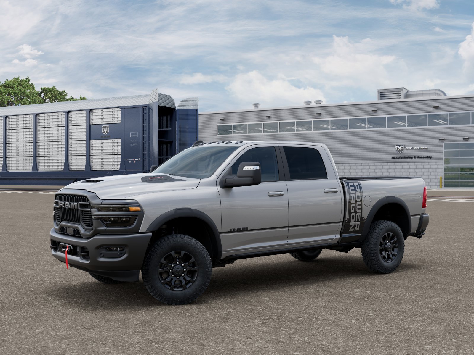 New 2026 Silver-Zynith Exterior Paint RAM POWER WAGON image 1