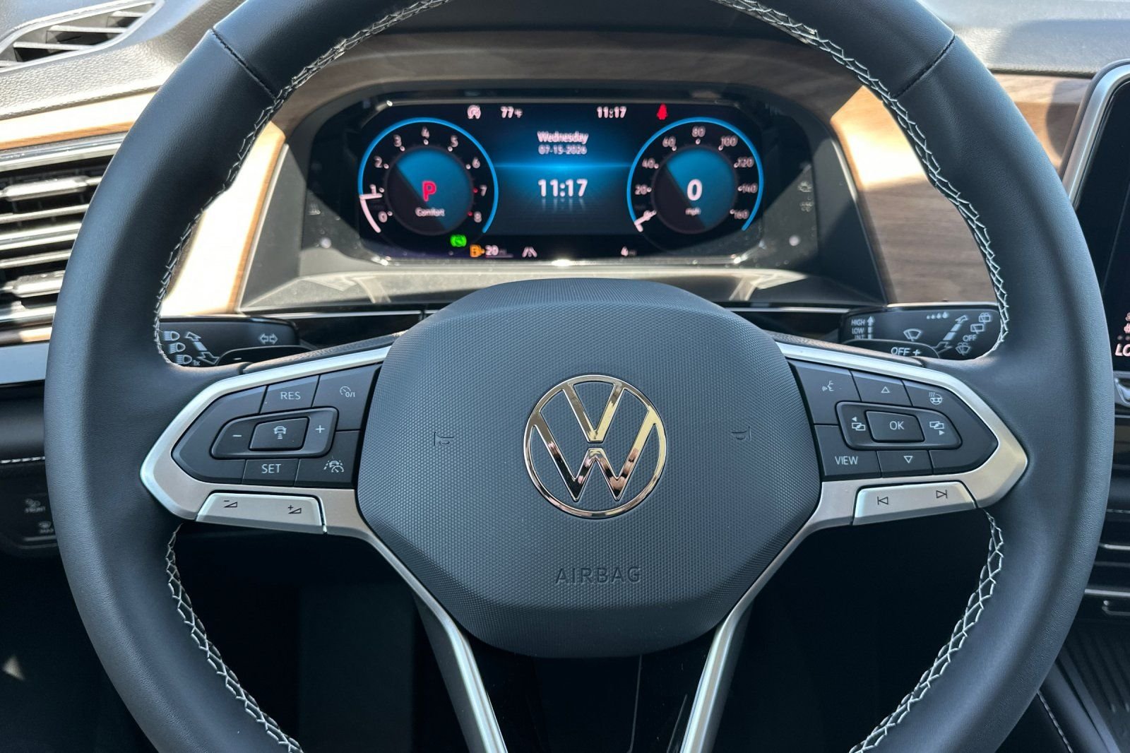 New 2026 Pure Gray Volkswagen SE w/Technology image 24