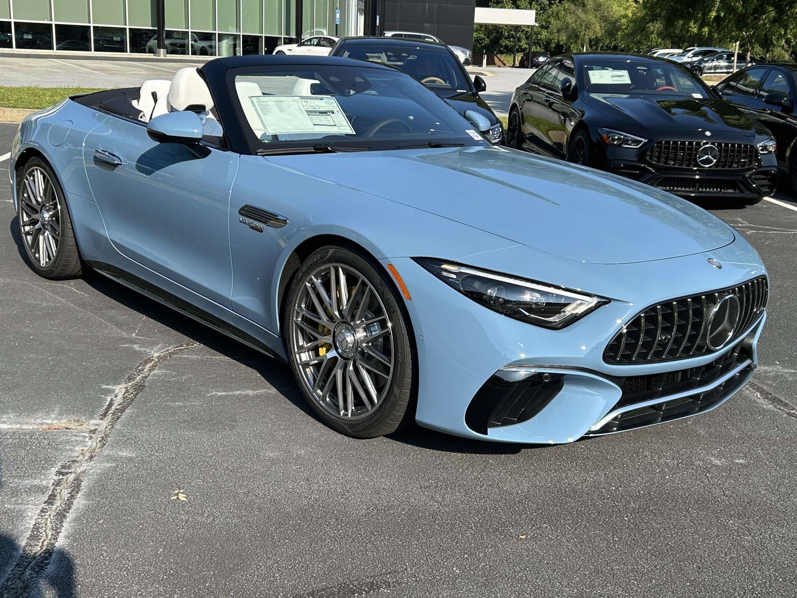 New 2027 MANUFAKTUR China Blue Solid Mercedes-Benz AMG® SL 55 Roadster image 7