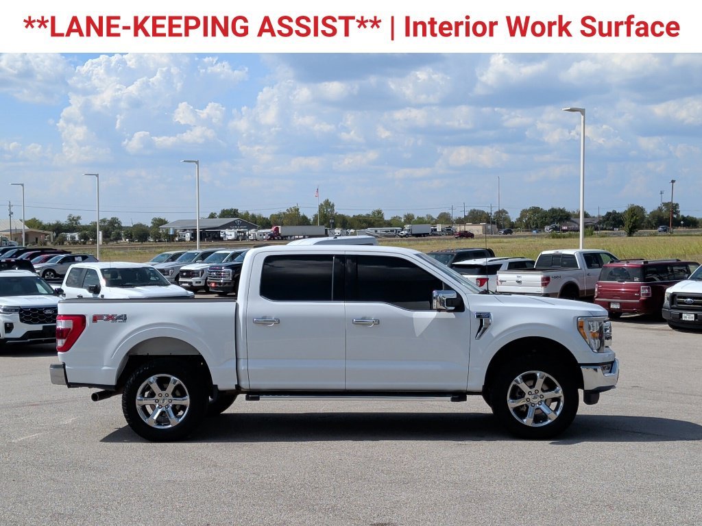 Used 2023 Oxford White Ford Lariat image 9