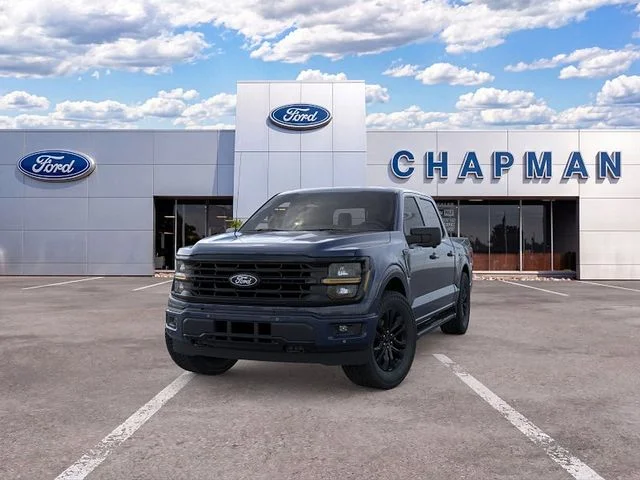 New 2026 Antimatter Blue Metallic Ford XLT image 2