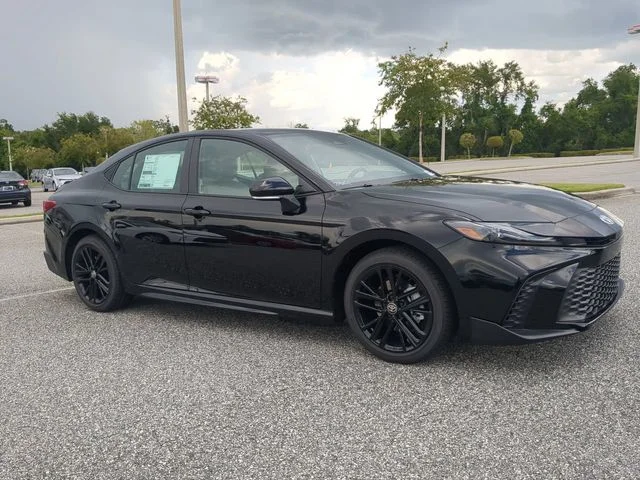 New 2026 Midnight Black Metallic Toyota SE image 2