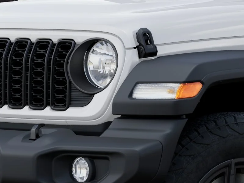 New 2026 Bright White Clear-Coat Exterior Paint Jeep Sport S image 45