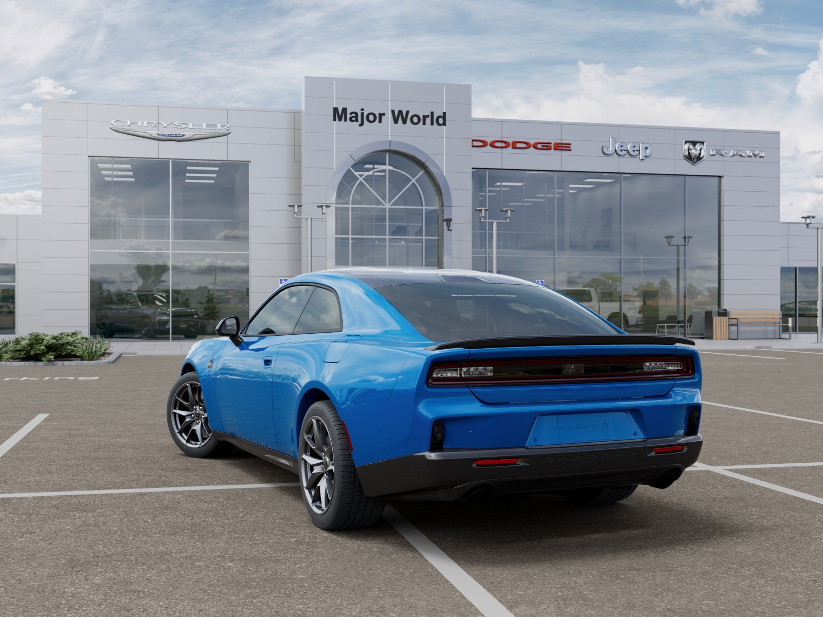 New 2026 Bludicrous Exterior Paint Dodge  image 3