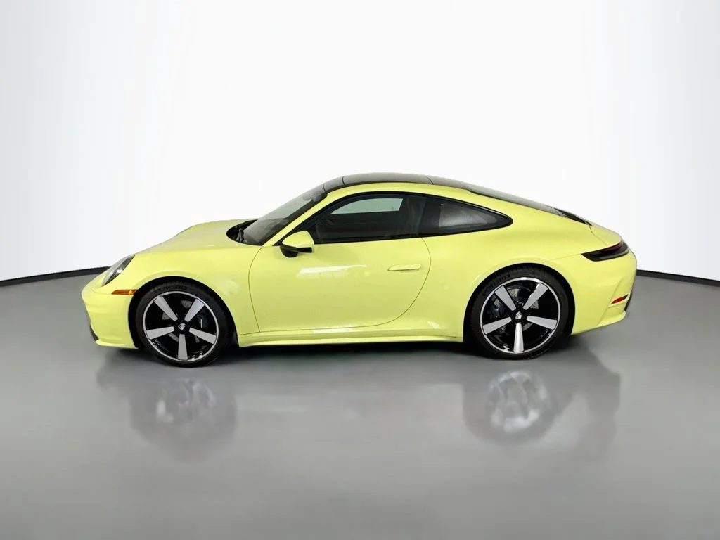 Certified Used 2025 Cartagena Yellow Metallic Porsche  image 2