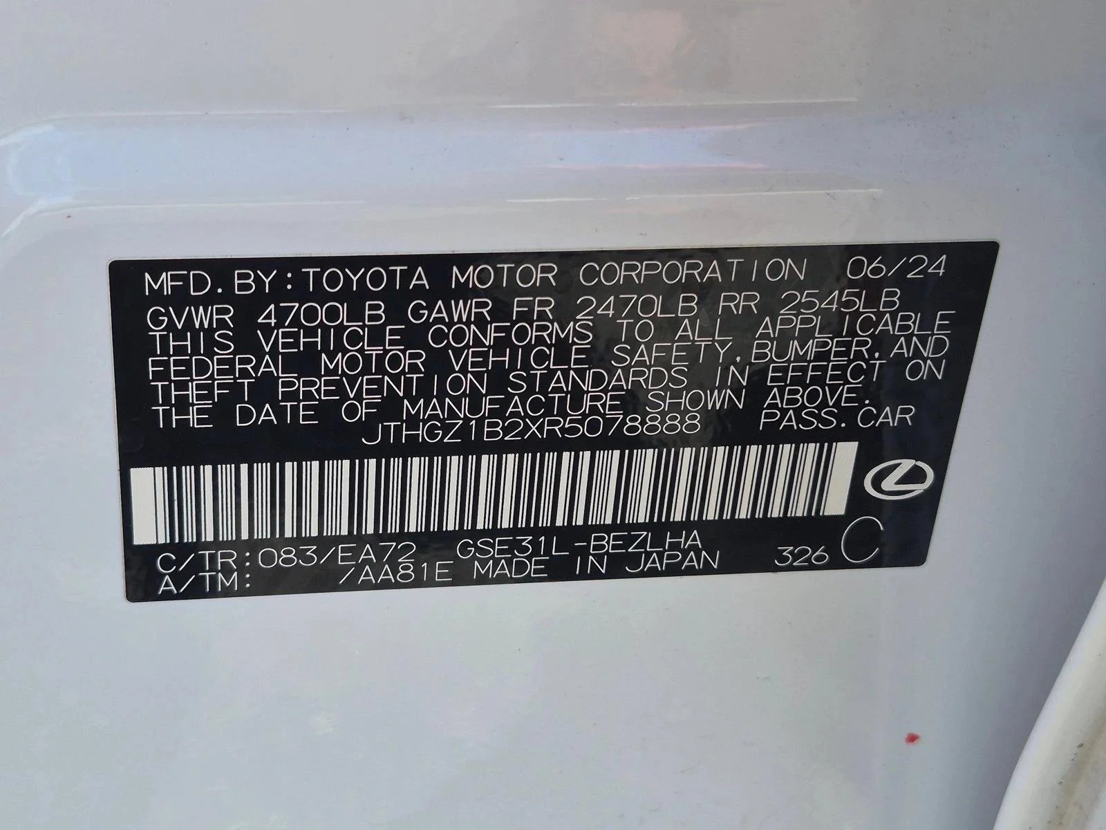 Used 2024 Ultra White Lexus IS 350 F SPORT image 24