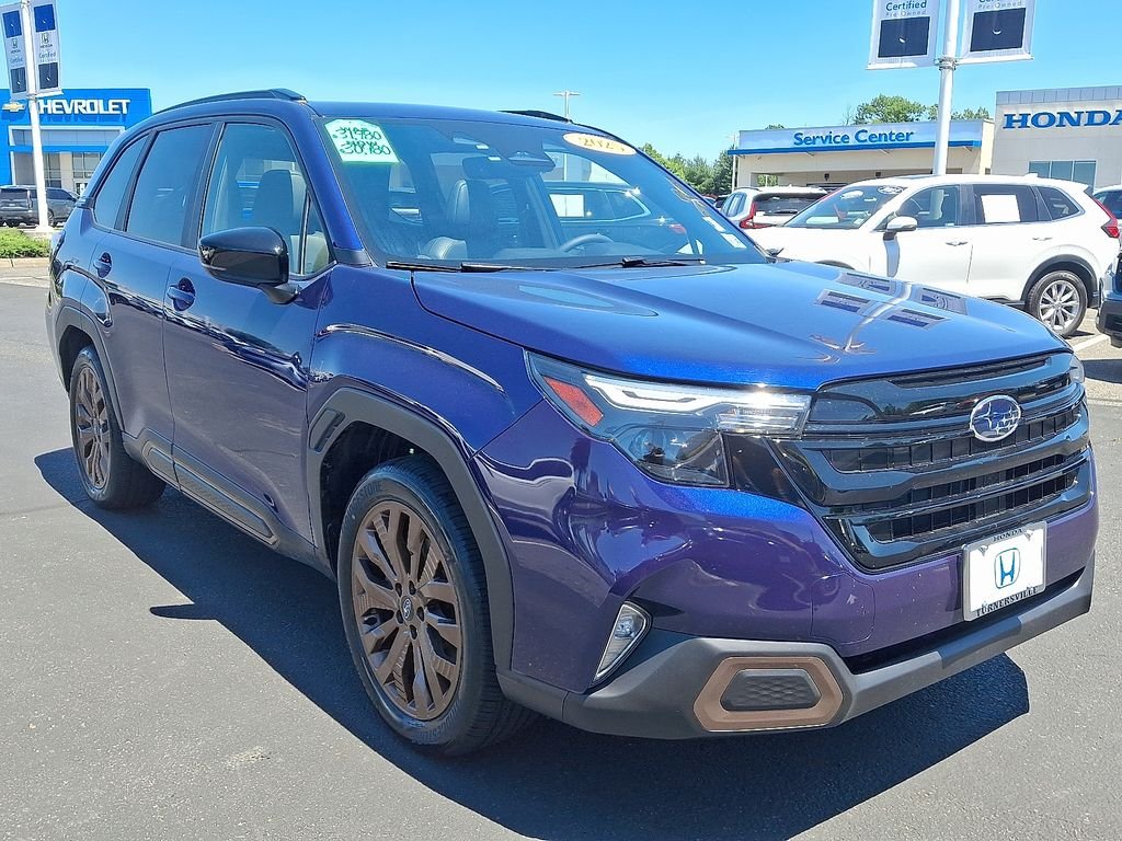 Used 2025 Sapphire Blue Pearl Subaru Sport image 3