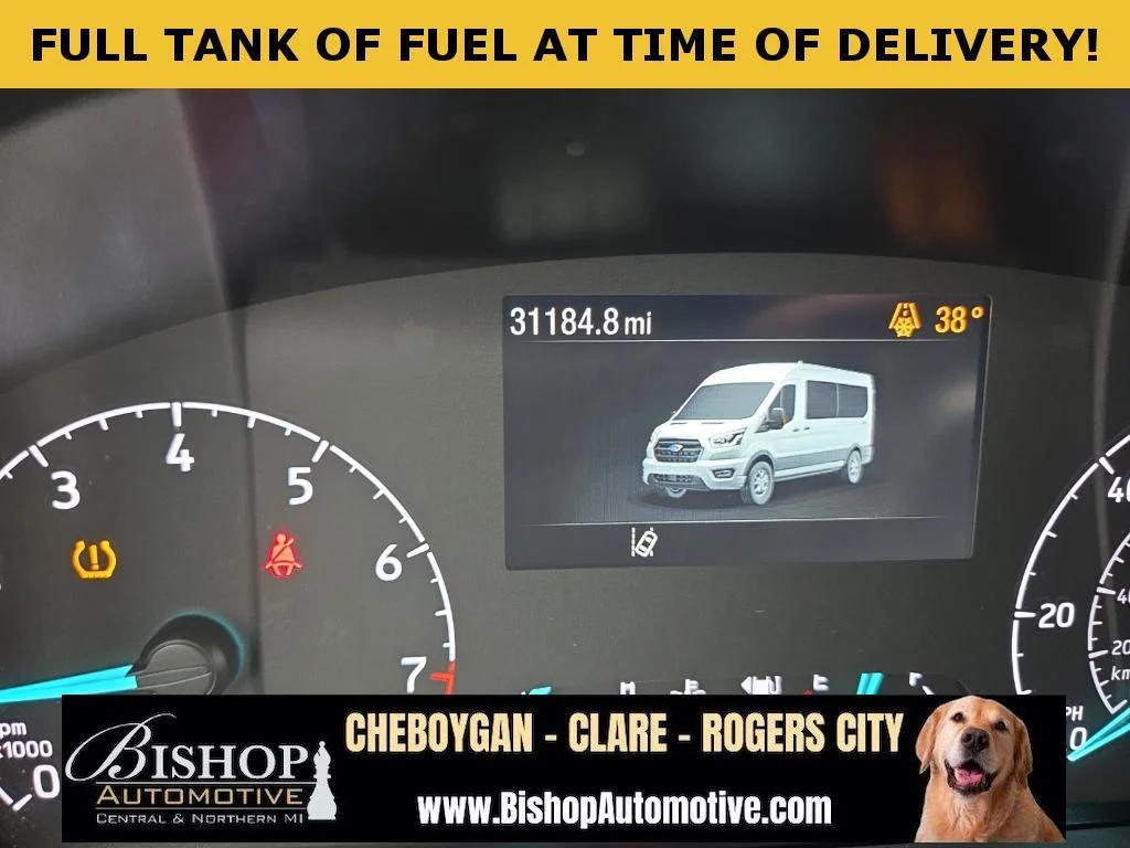 Pre-Owned 2023 Ford Transit Wagon T-350 Low Roof Slide XLT image 4