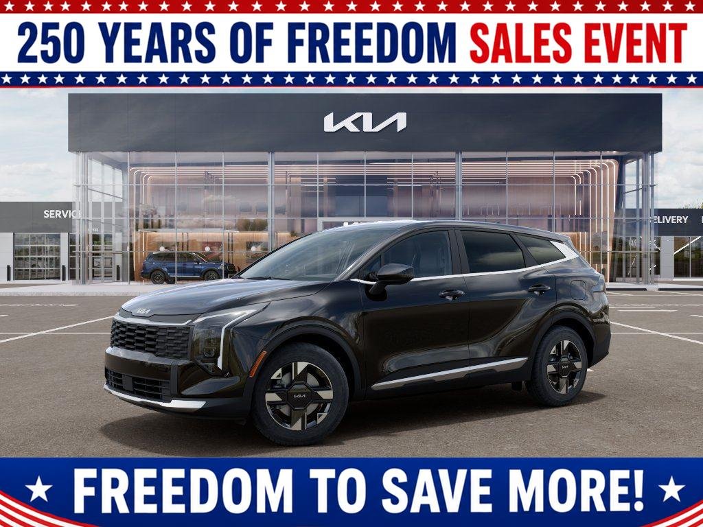 New 2026 Ebony Black Kia LX image 3