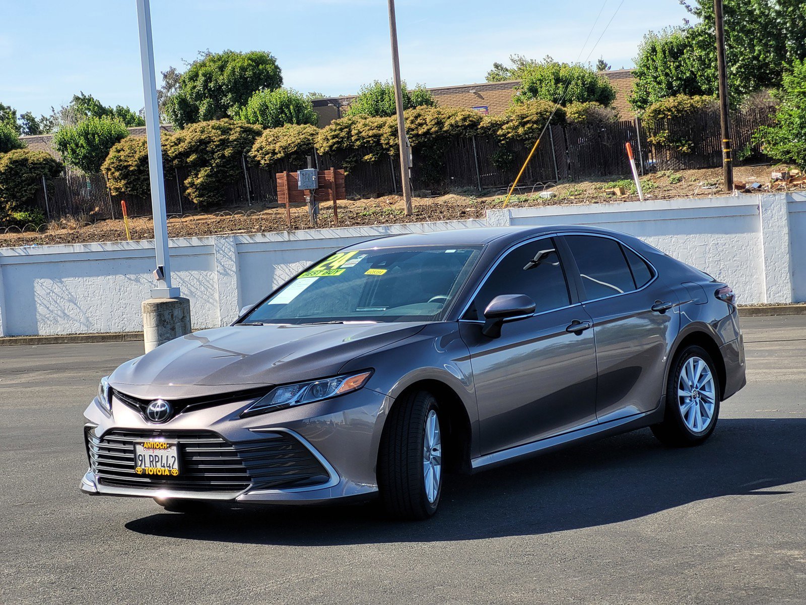 Used 2024 Gray Toyota LE image 8