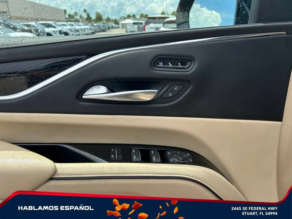 Used 2021 DARK MOON BLUE METALLIC Cadillac Premium Luxury image 24