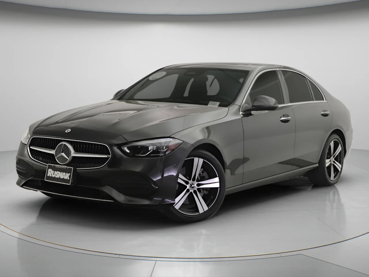 Certified Used 2023 Gray Mercedes-Benz C 300 Sedan Premium Line image 3