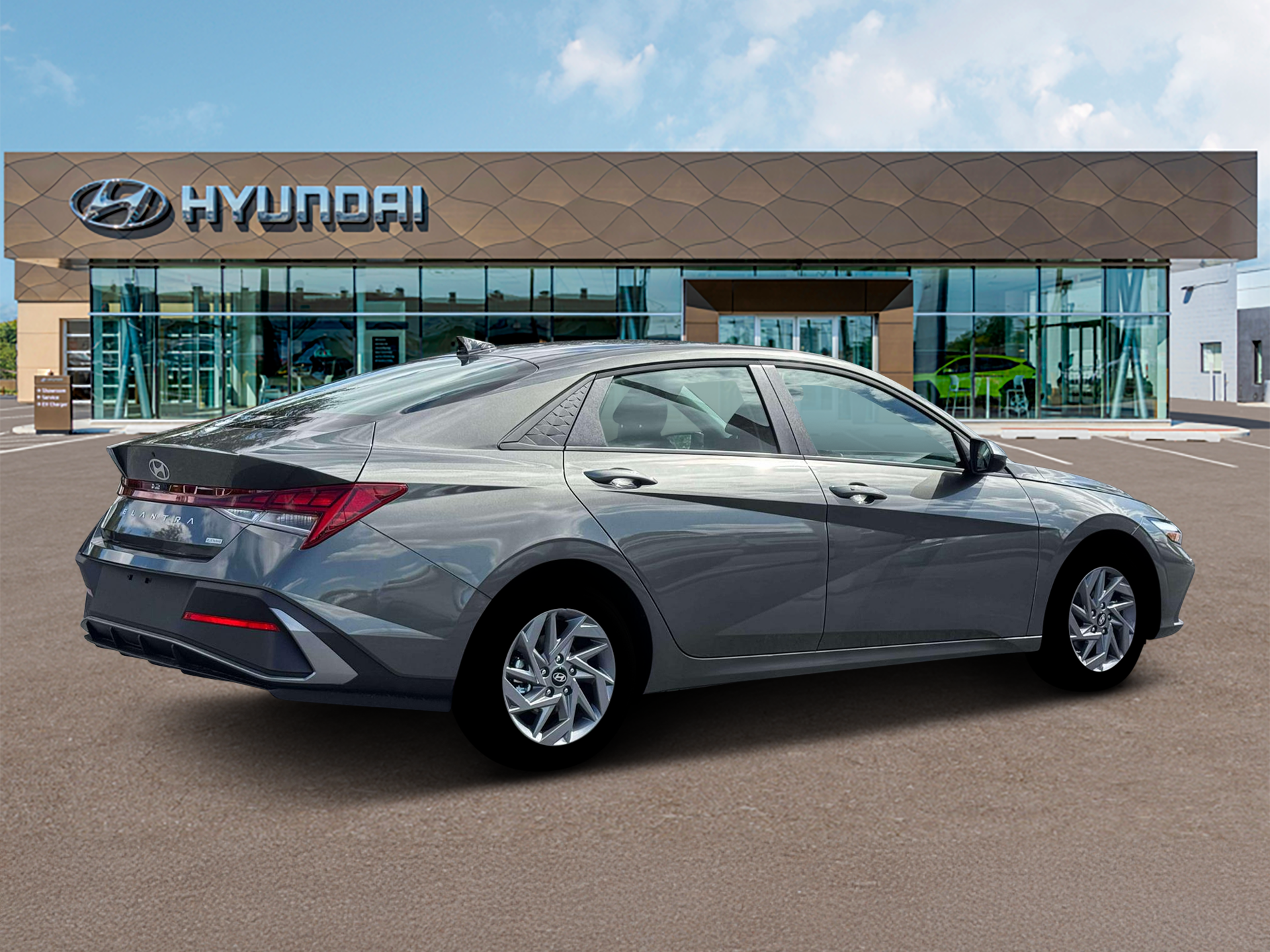 New 2026 Gray Hyundai Blue image 8