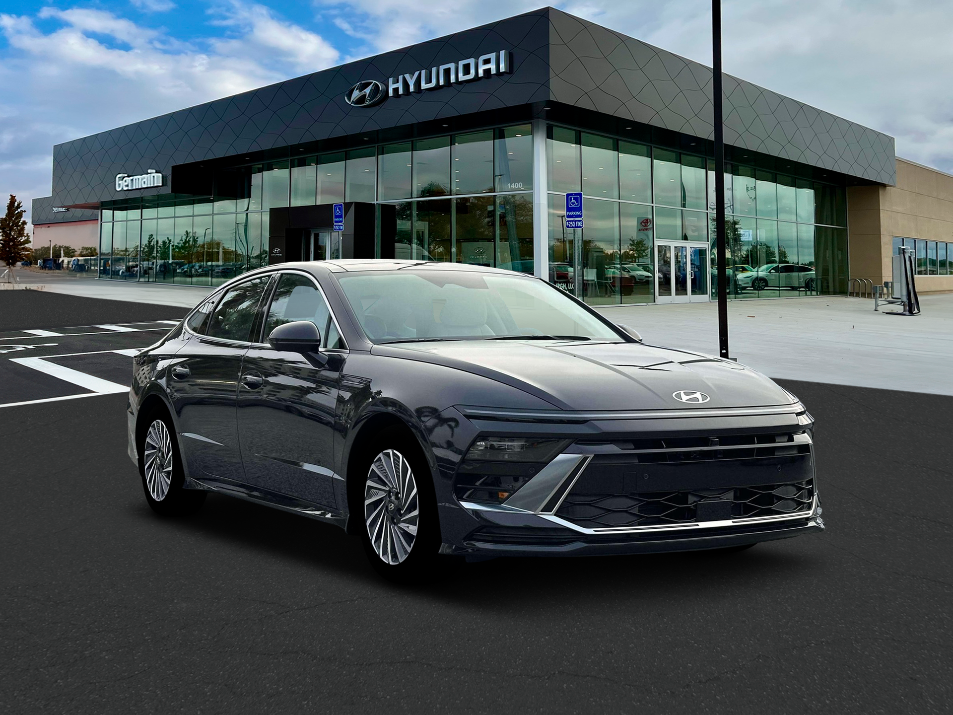 New 2026 Carbon Blue Hyundai Limited image 11